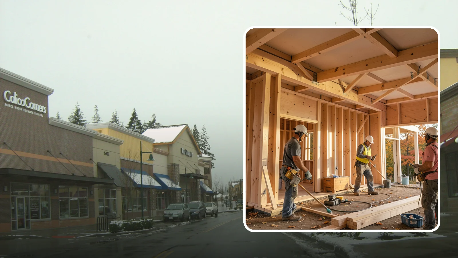 Faux Beam Installation in Mill Creek, Snohomish County, WA - Adding lightweight decorative beams to bring warmth and character to a ceiling without structural work.