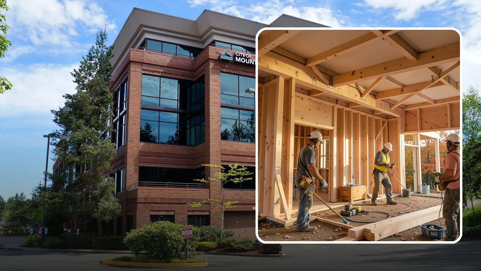 Faux Beam Installation in Mountlake Terrace, Snohomish County, WA - Adding lightweight decorative beams to bring warmth and character to a ceiling without structural work.