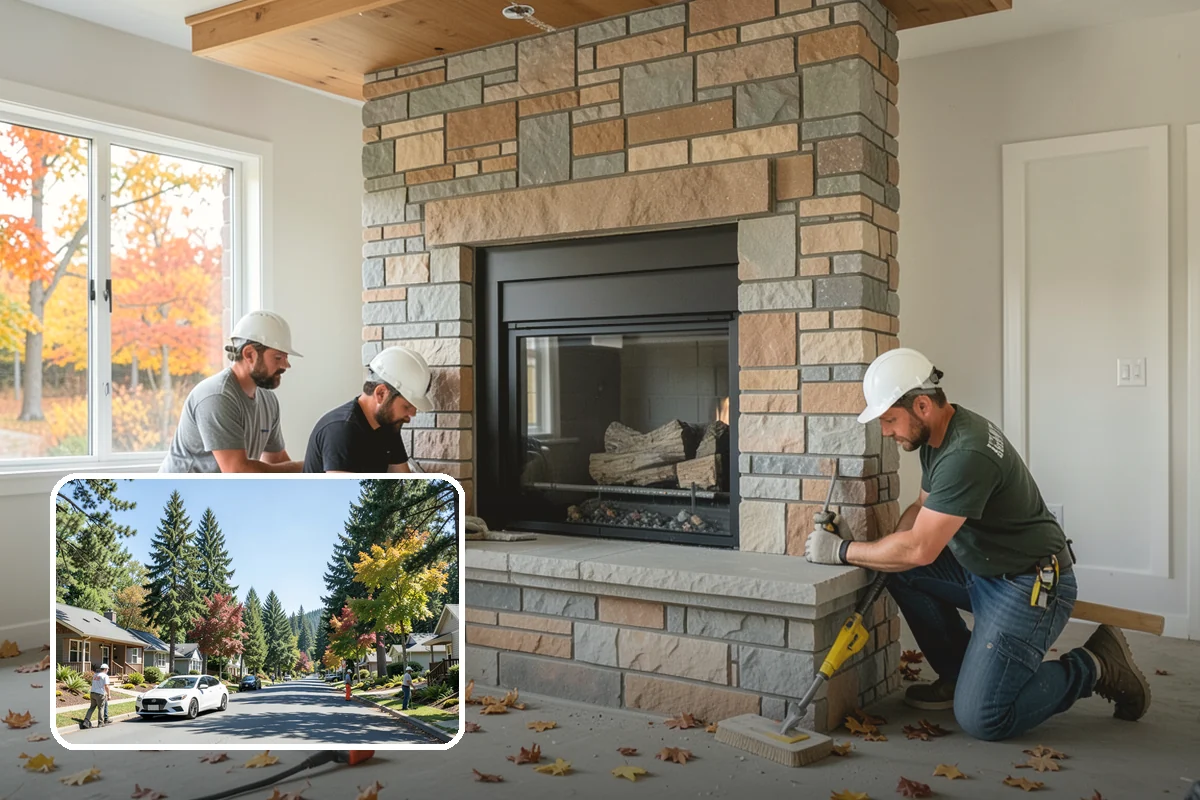 Faux Beam Installation in Orting, Pierce County, WA - Adds character without structural work