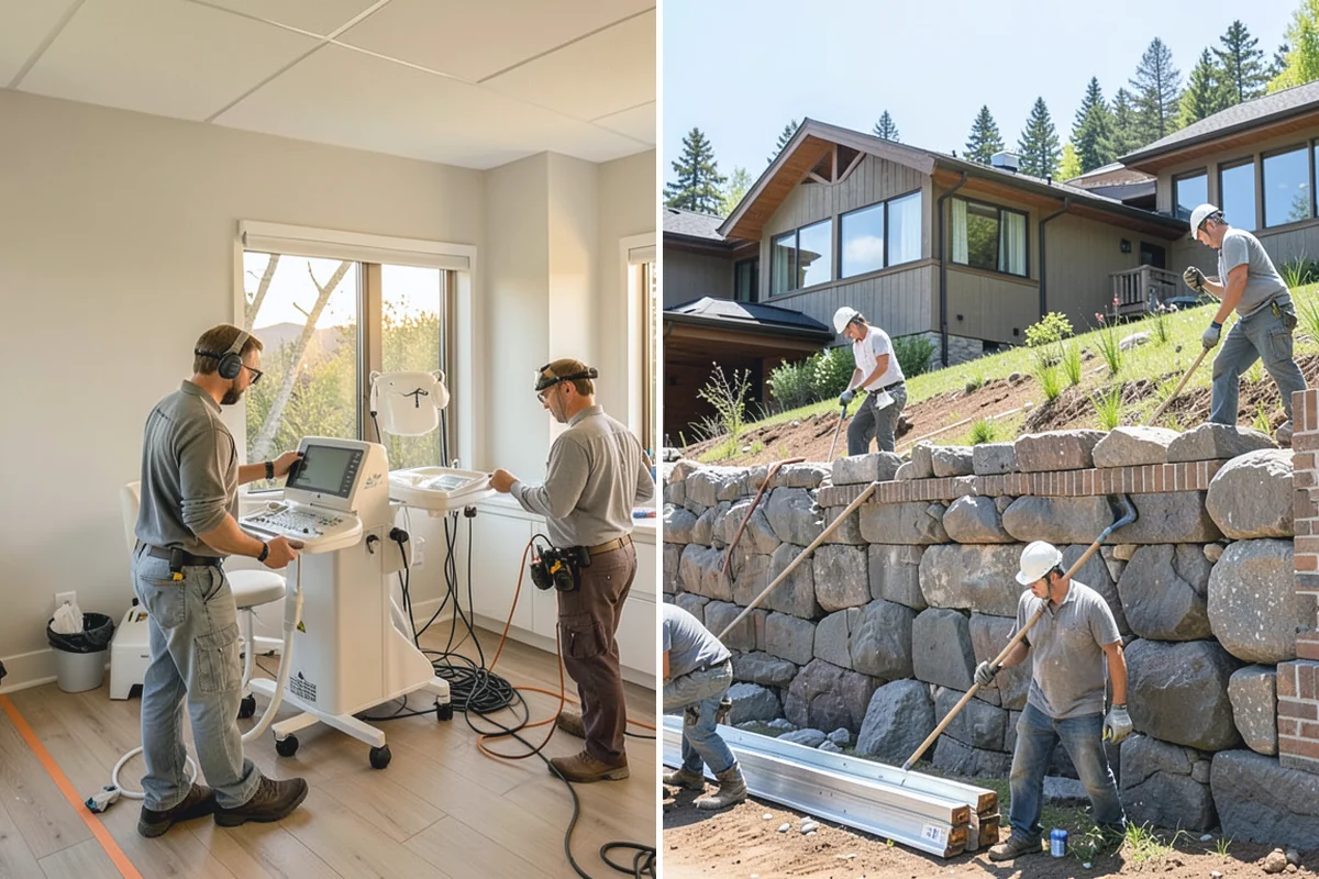 Faux Beam Installation in Redmond, King County, WA - Plan beam layout and spacing