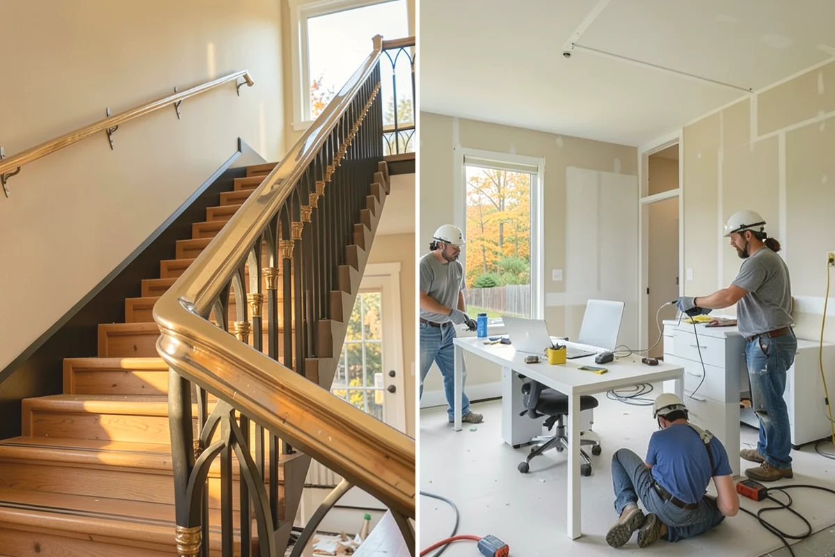 Faux Beam Installation in Steilacoom, Pierce County, WA - Plan beam layout and spacing