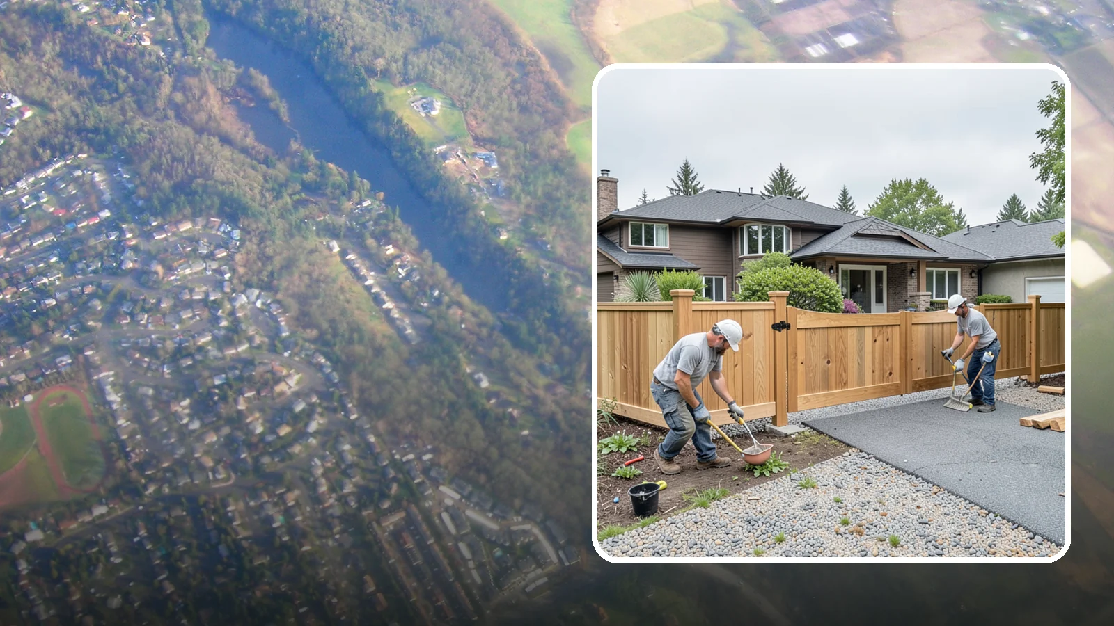 Fence Gate Installation in Algona, King County, WA - A custom fence gate built for smooth, reliable operation and matched to your existing fence.