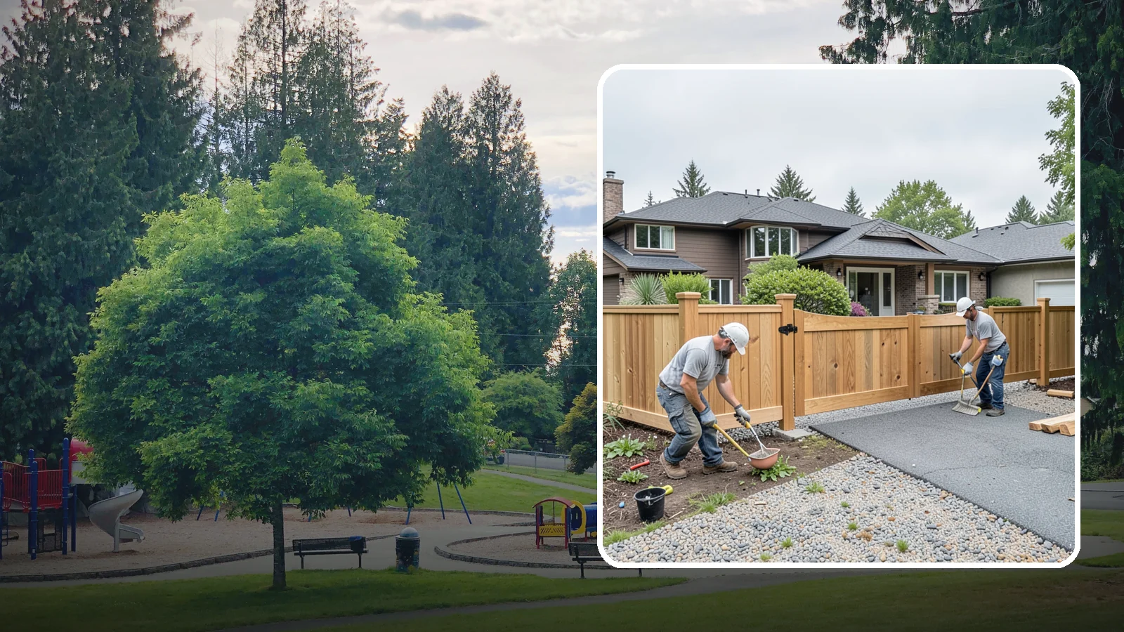 Fence Gate Installation in Bonney Lake, Pierce County, WA - A custom fence gate built for smooth, reliable operation and matched to your existing fence.