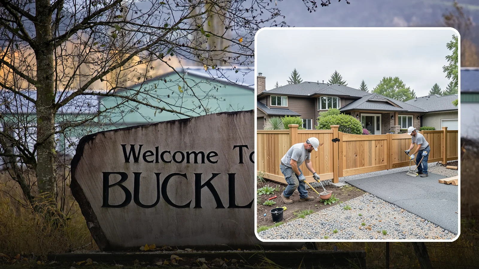 Fence Gate Installation in Buckley, Pierce County, WA - A custom fence gate built for smooth, reliable operation and matched to your existing fence.