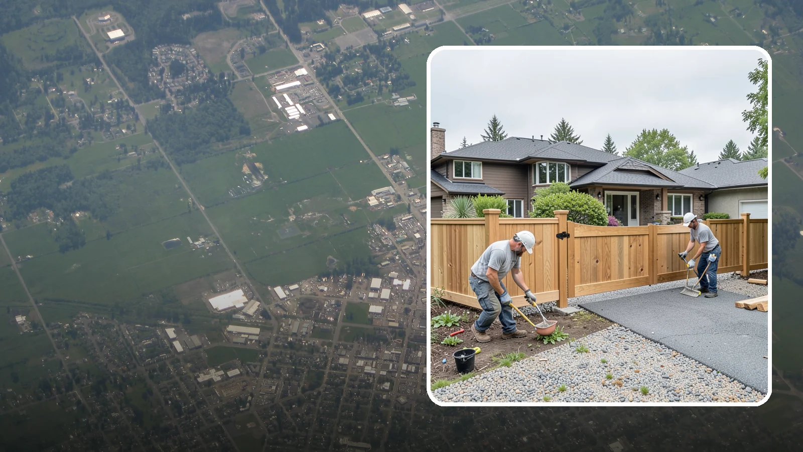Fence Gate Installation in Enumclaw, King County, WA - A custom fence gate built for smooth, reliable operation and matched to your existing fence.