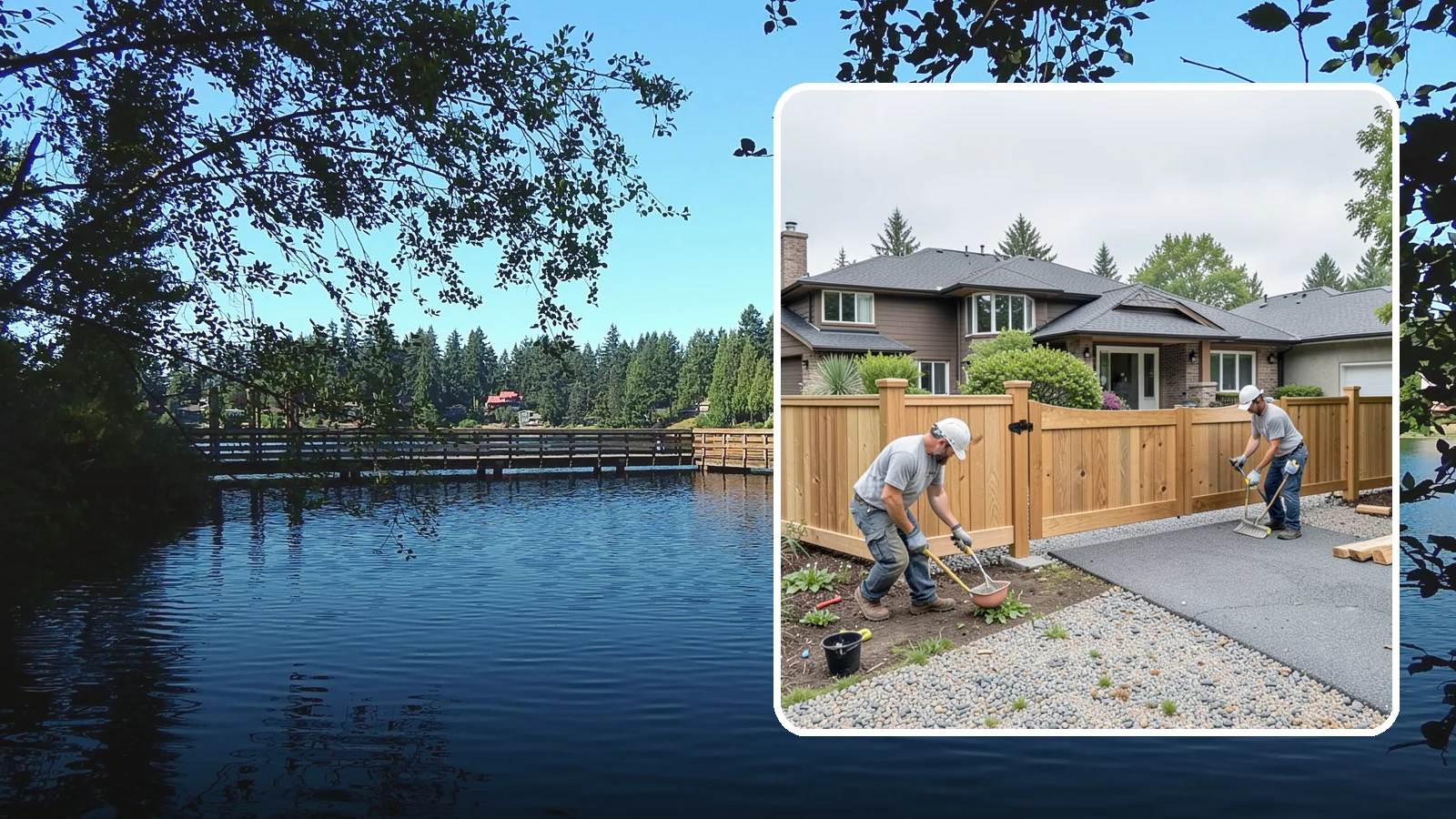 Fence Gate Installation in Federal Way, King County, WA - A custom fence gate built for smooth, reliable operation and matched to your existing fence.