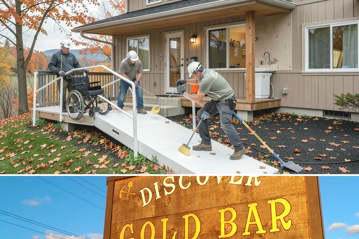Fence Gate Installation in Gold Bar, Snohomish County, WA - Any dry stretch works well, though summer footings for heavy gates cure most reliably.