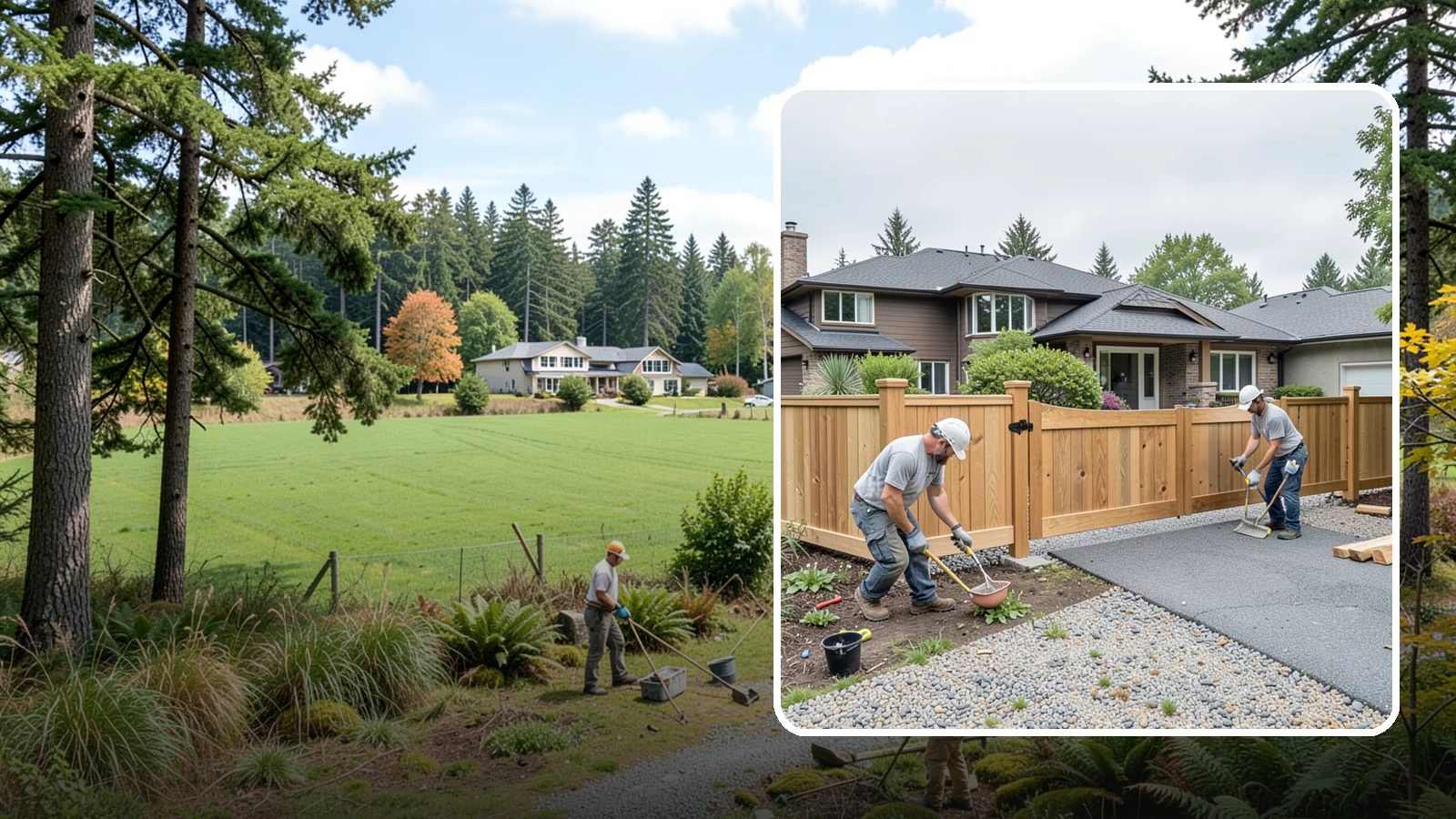 Fence Gate Installation in Lyman, Skagit County, WA - A custom fence gate built for smooth, reliable operation and matched to your existing fence.