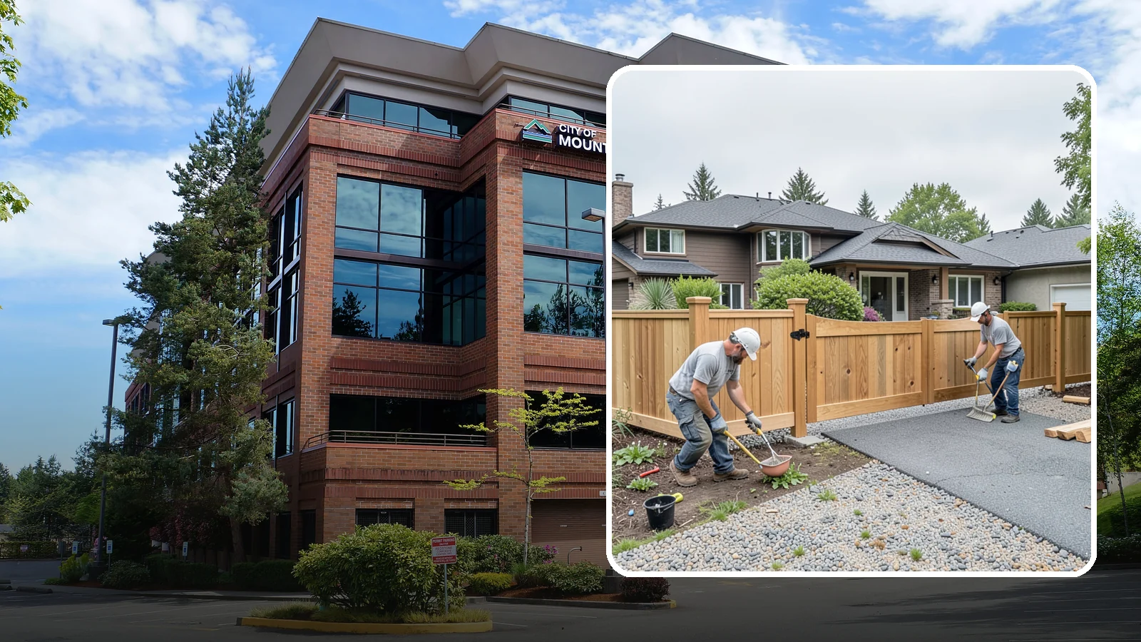 Fence Gate Installation in Mountlake Terrace, Snohomish County, WA - A custom fence gate built for smooth, reliable operation and matched to your existing fence.