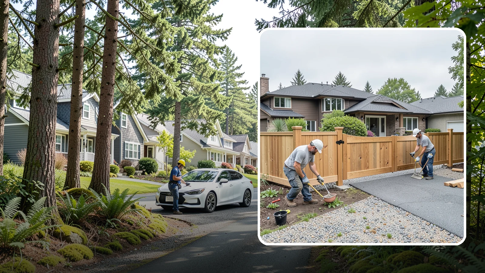 Fence Gate Installation in Normandy Park, King County, WA - A custom fence gate built for smooth, reliable operation and matched to your existing fence.