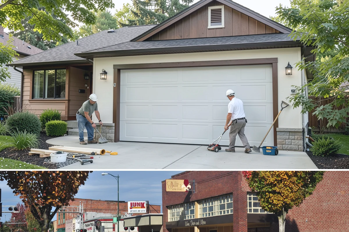 Fence Gate Installation in Puyallup, Pierce County, WA - Any dry stretch works well, though summer footings for heavy gates cure most reliably.