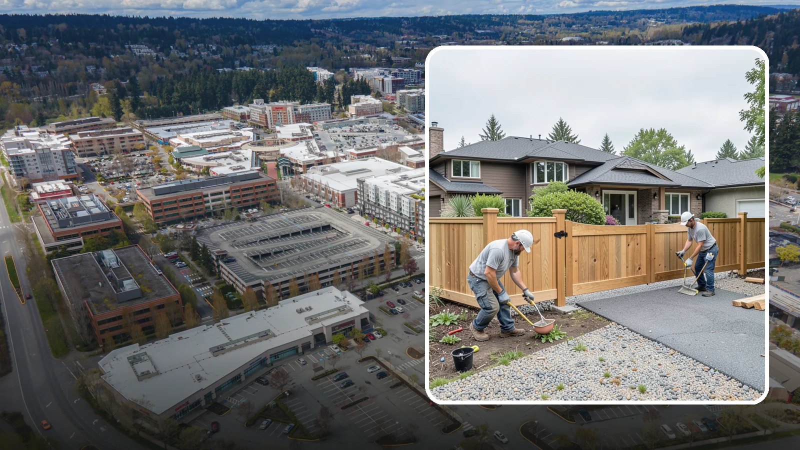 Fence Gate Installation in Redmond, King County, WA - A custom fence gate built for smooth, reliable operation and matched to your existing fence.