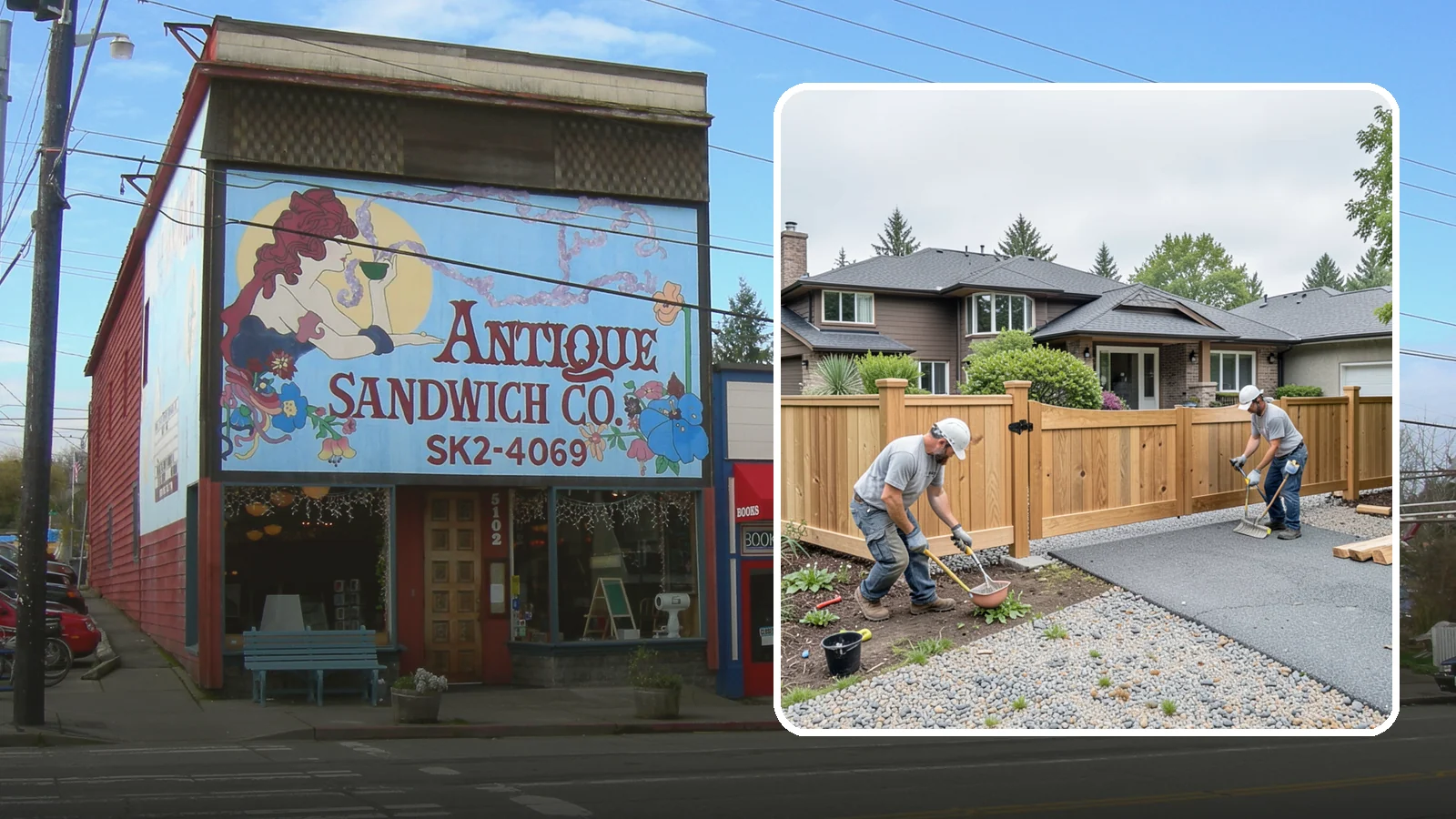 Fence Gate Installation in Ruston, Pierce County, WA - A custom fence gate built for smooth, reliable operation and matched to your existing fence.