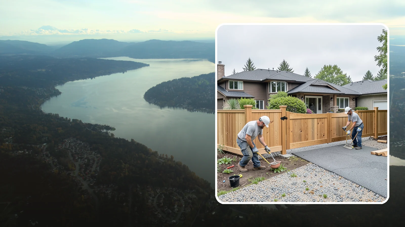 Fence Gate Installation in Sammamish, King County, WA - A custom fence gate built for smooth, reliable operation and matched to your existing fence.