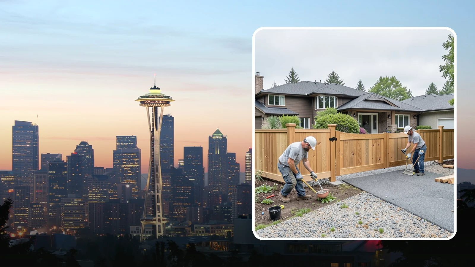 Fence Gate Installation in Seattle, King County, WA - A custom fence gate built for smooth, reliable operation and matched to your existing fence.