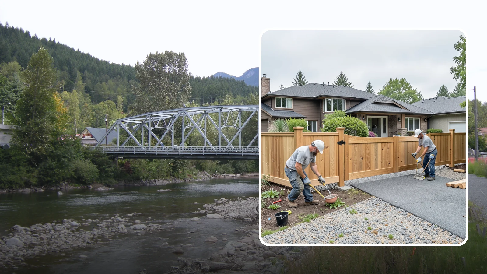 Fence Gate Installation in Skykomish, King County, WA - A custom fence gate built for smooth, reliable operation and matched to your existing fence.