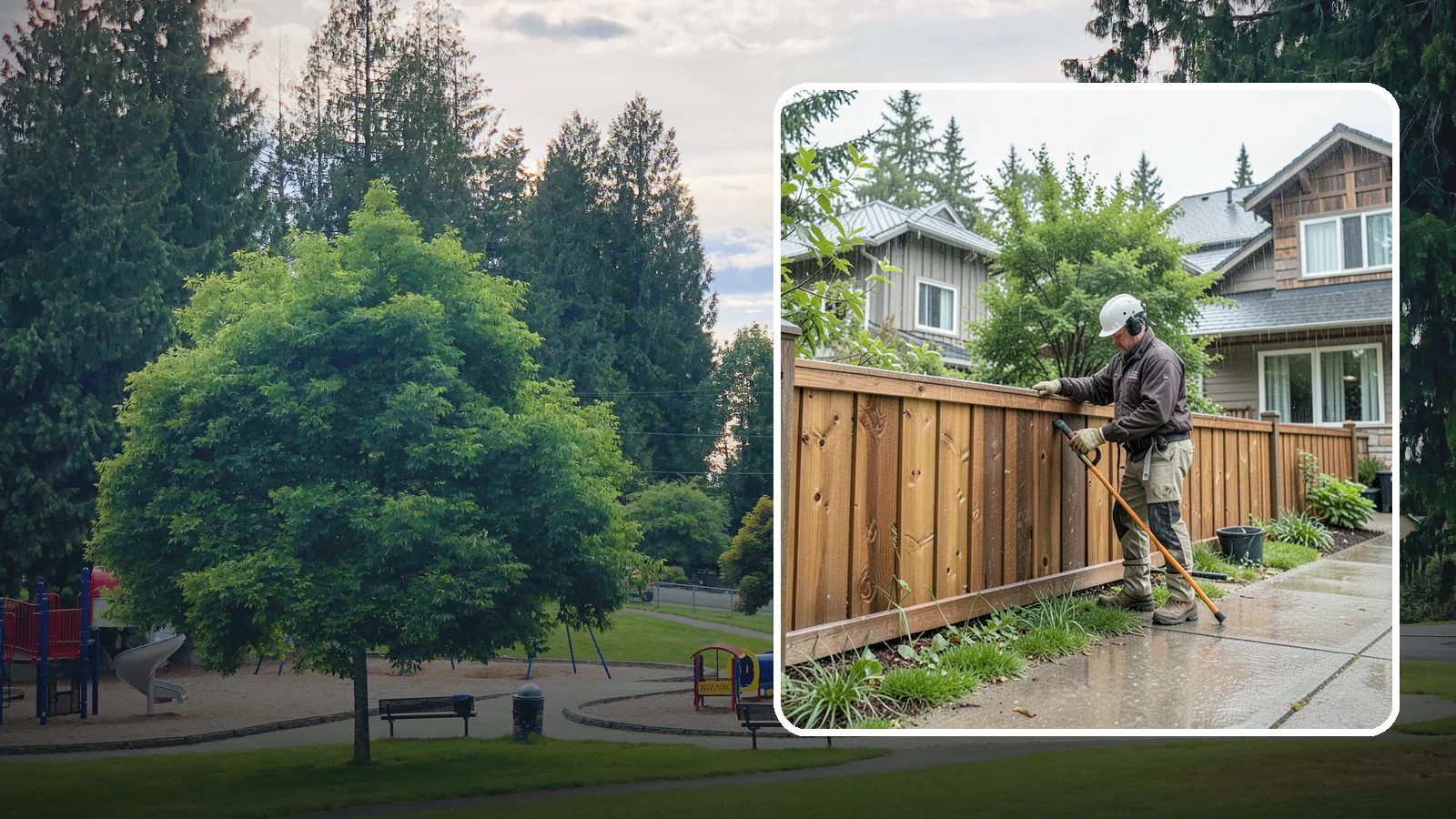 Fence Repair in Bonney Lake, Pierce County, WA - Reliable fence repair that restores leaning, damaged, or storm-worn fencing to solid, secure condition.
