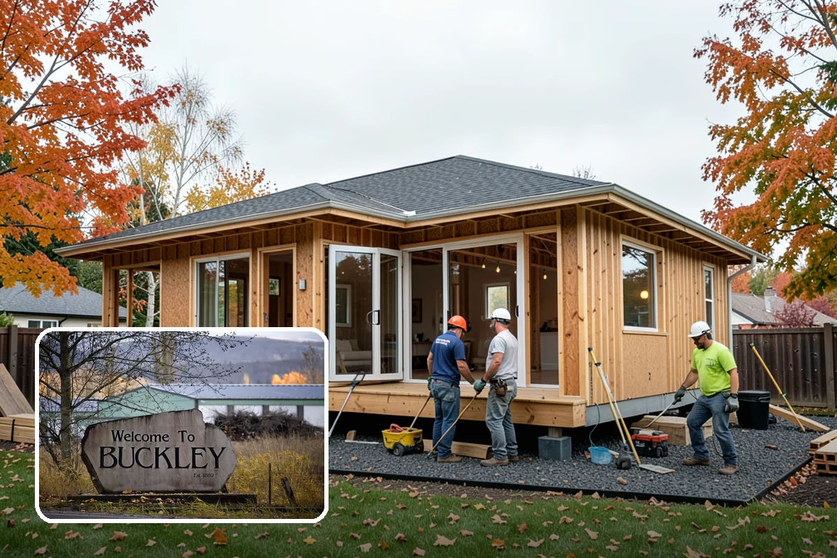 Fence Repair in Buckley, Pierce County, WA - Restores leaning and damaged sections