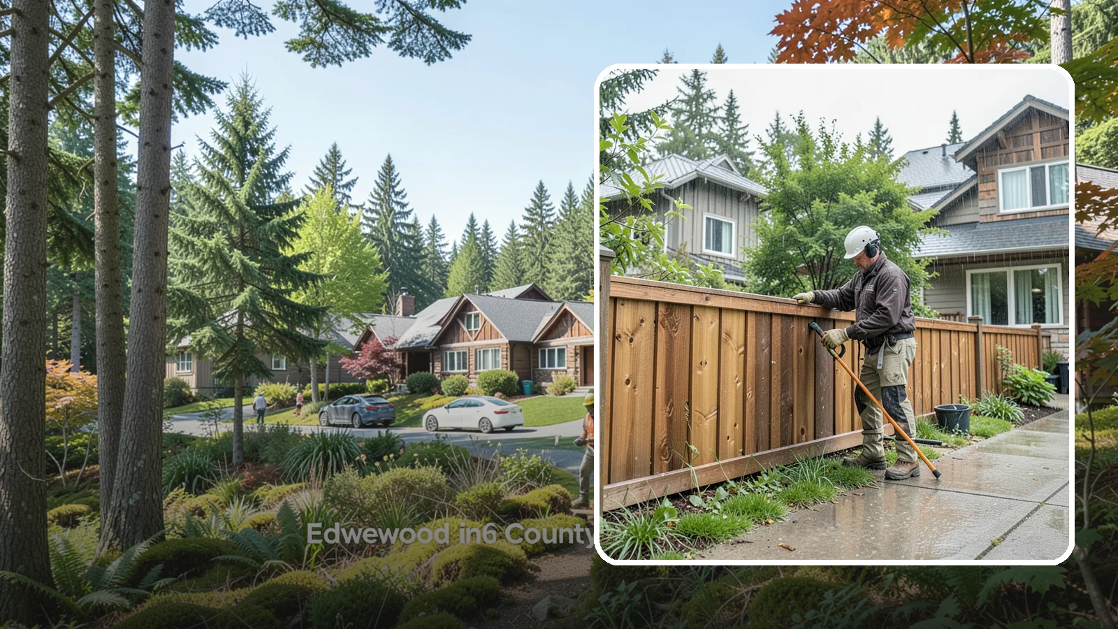 Fence Repair in Edgewood, Pierce County, WA - Reliable fence repair that restores leaning, damaged, or storm-worn fencing to solid, secure condition.