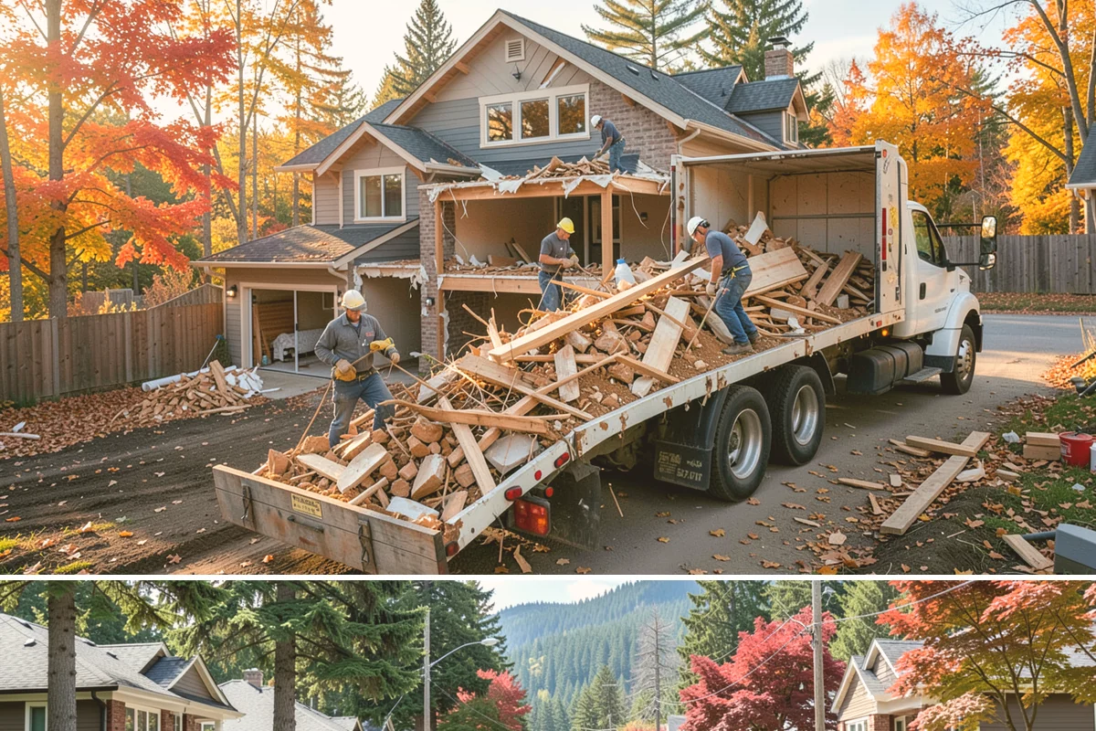 Fence Repair in Hunts Point, King County, WA - Repairs are best made in drier weather so reset posts can cure in stable ground.