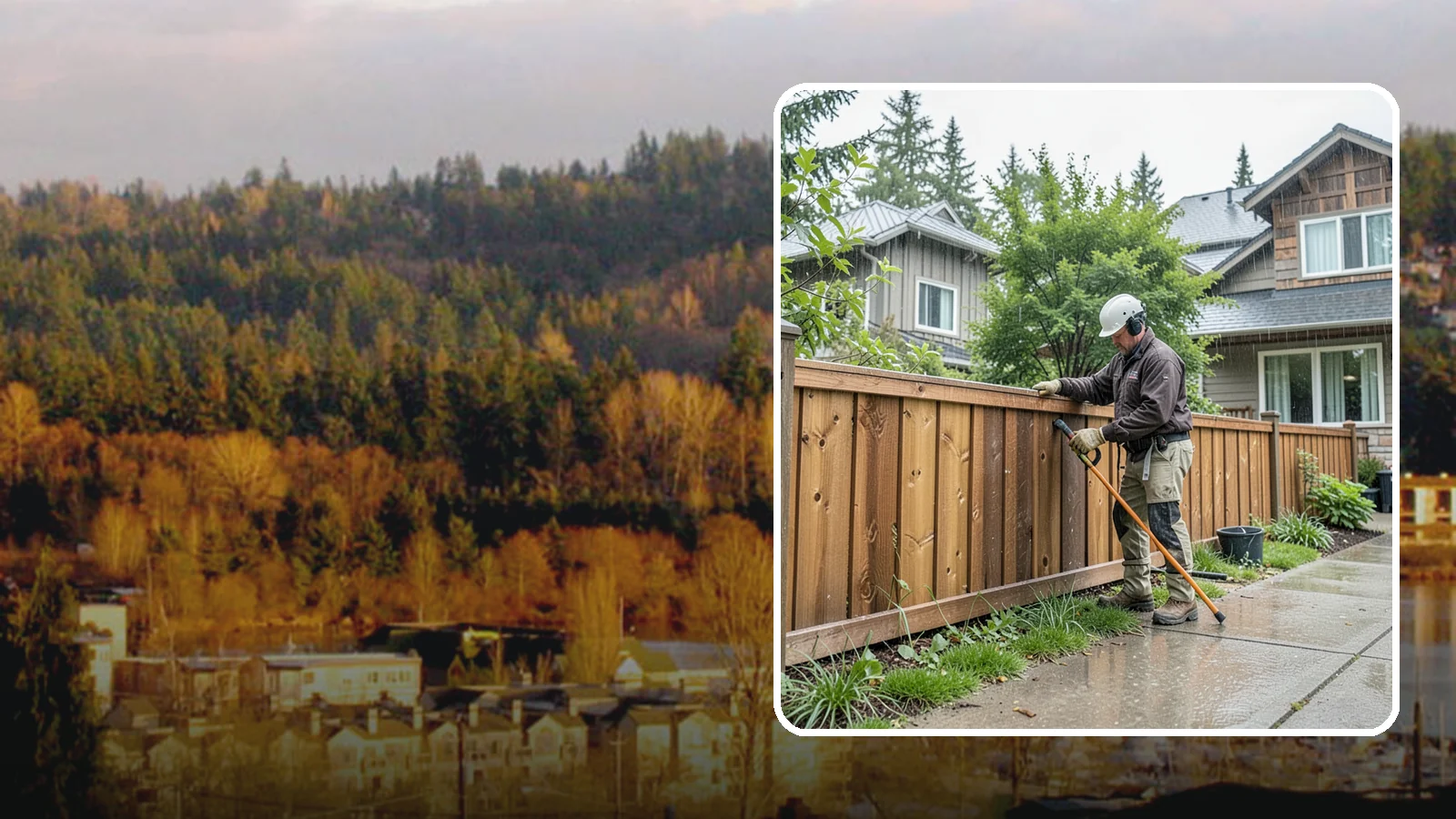 Fence Repair in Kenmore, King County, WA - Reliable fence repair that restores leaning, damaged, or storm-worn fencing to solid, secure condition.