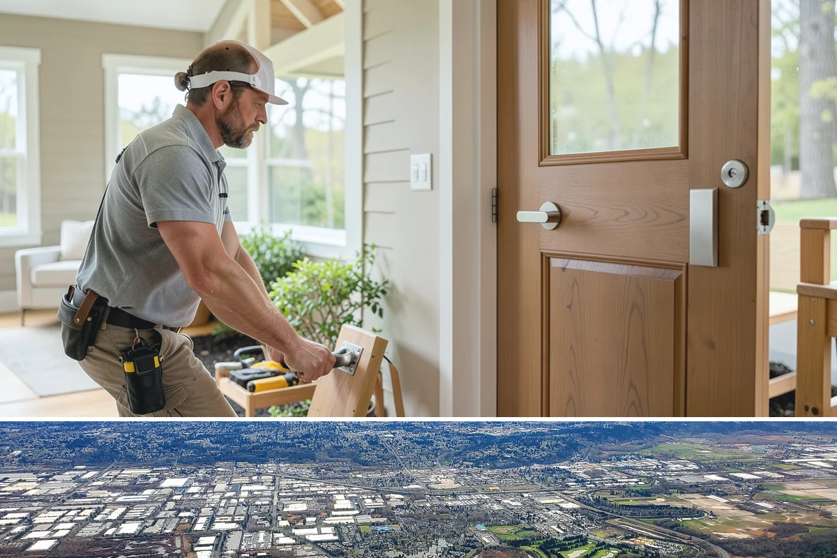Fence Repair in Kent, King County, WA - Repairs are best made in drier weather so reset posts can cure in stable ground.