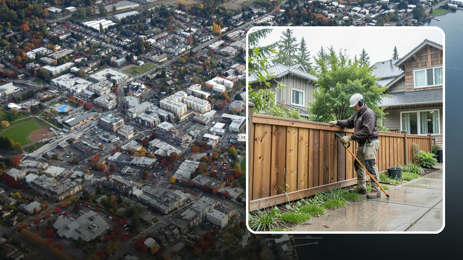 Fence Repair in Kirkland, King County, WA - Reliable fence repair that restores leaning, damaged, or storm-worn fencing to solid, secure condition.