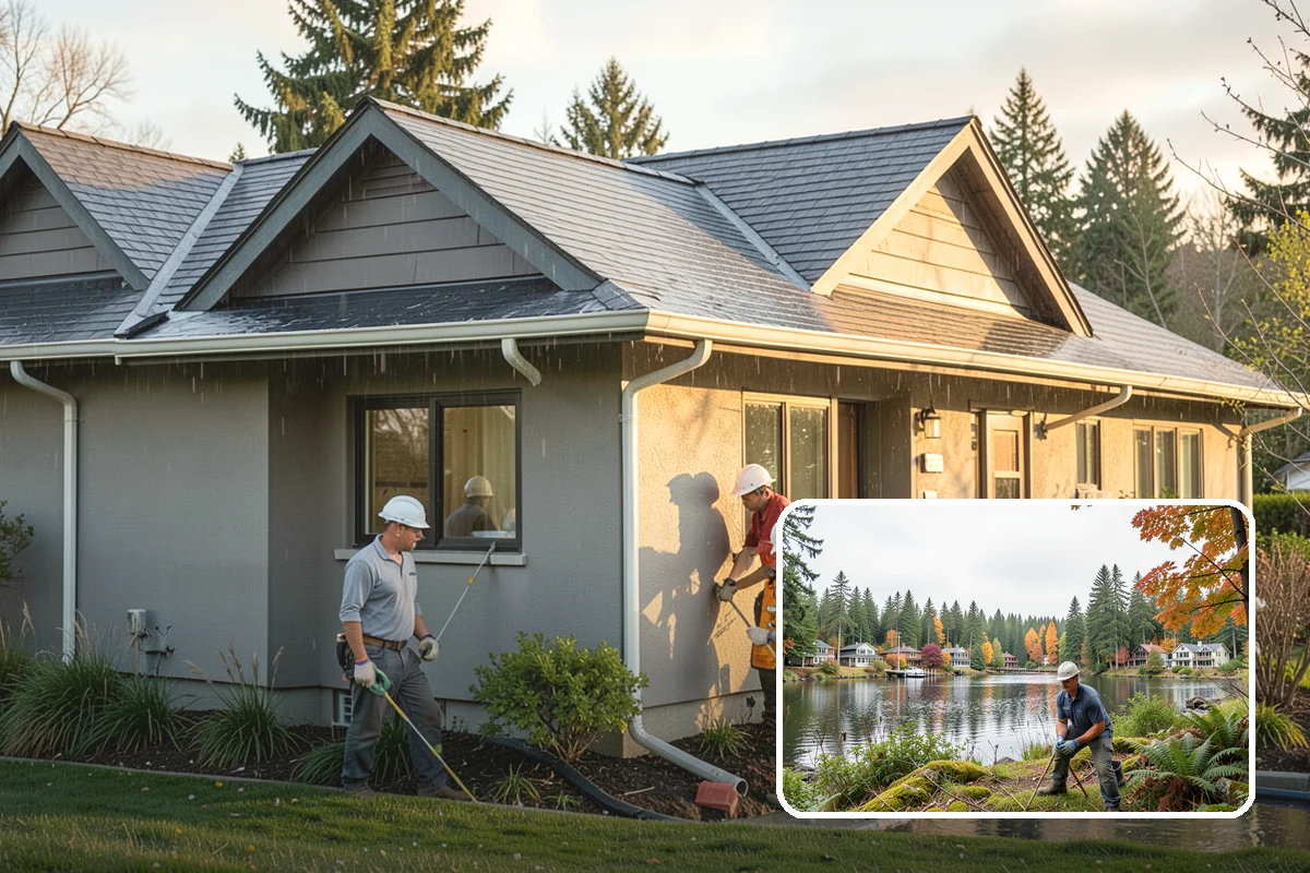 Fence Repair in La Conner, Skagit County, WA - Restores leaning and damaged sections