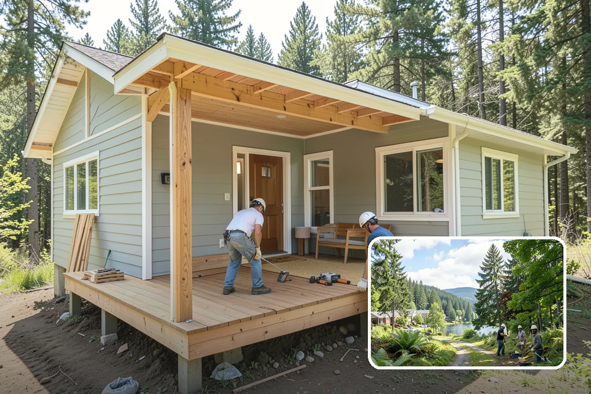 Fence Repair in Lake Forest Park, King County, WA - Restores leaning and damaged sections