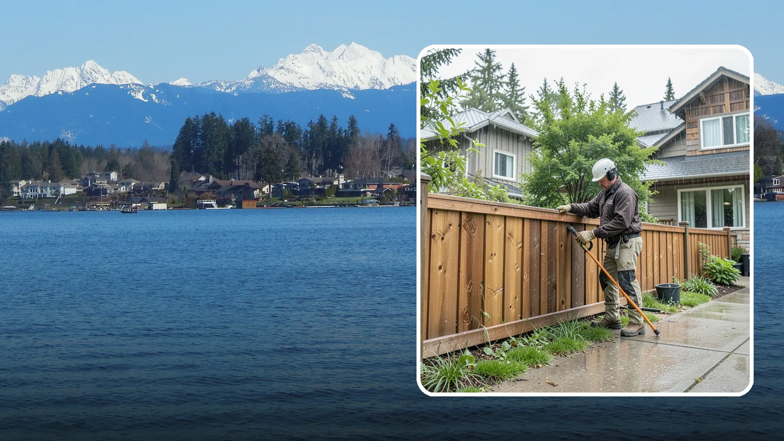 Fence Repair in Lake Stevens, Snohomish County, WA - Reliable fence repair that restores leaning, damaged, or storm-worn fencing to solid, secure condition.