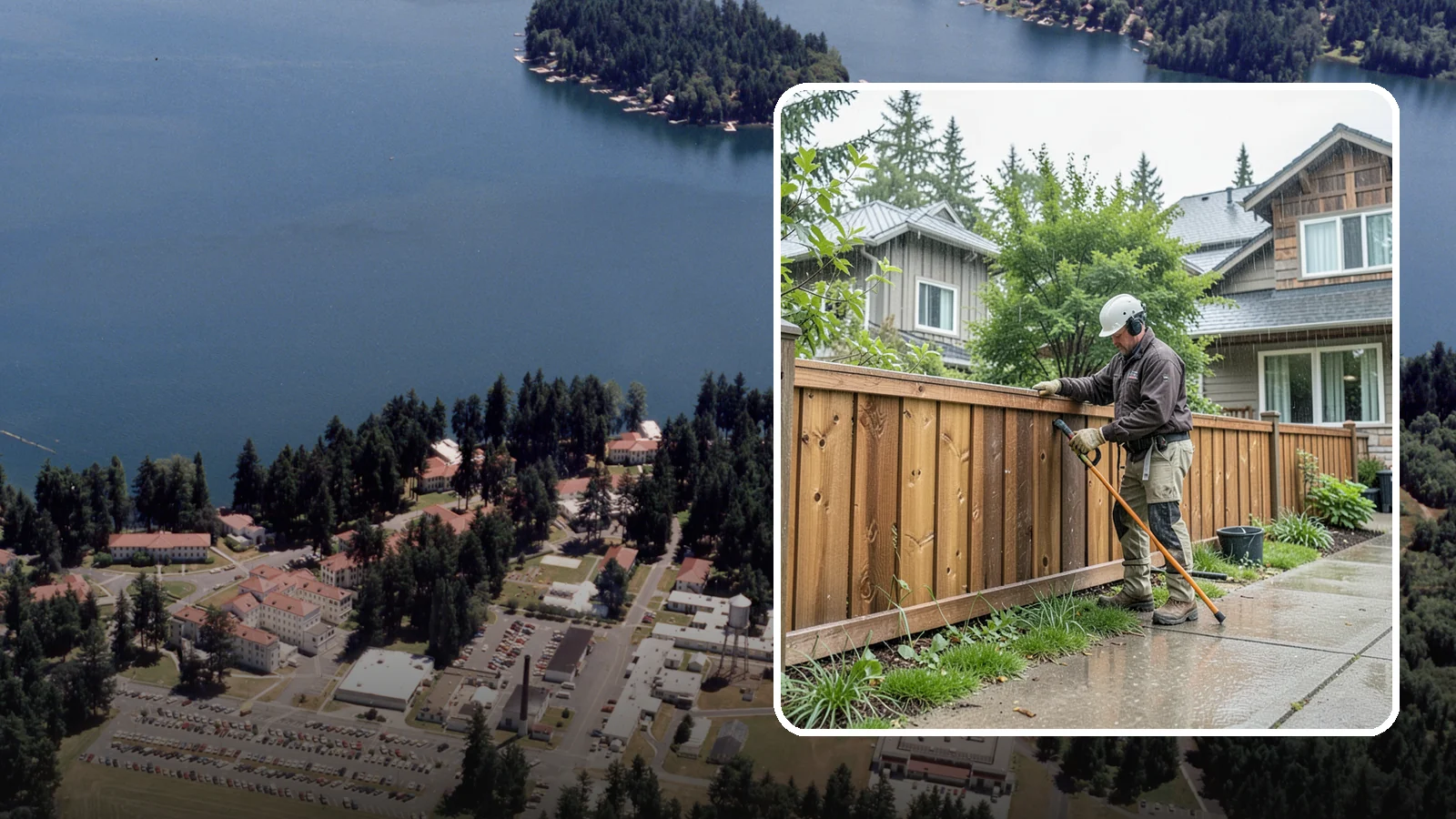 Fence Repair in Lakewood, Pierce County, WA - Reliable fence repair that restores leaning, damaged, or storm-worn fencing to solid, secure condition.
