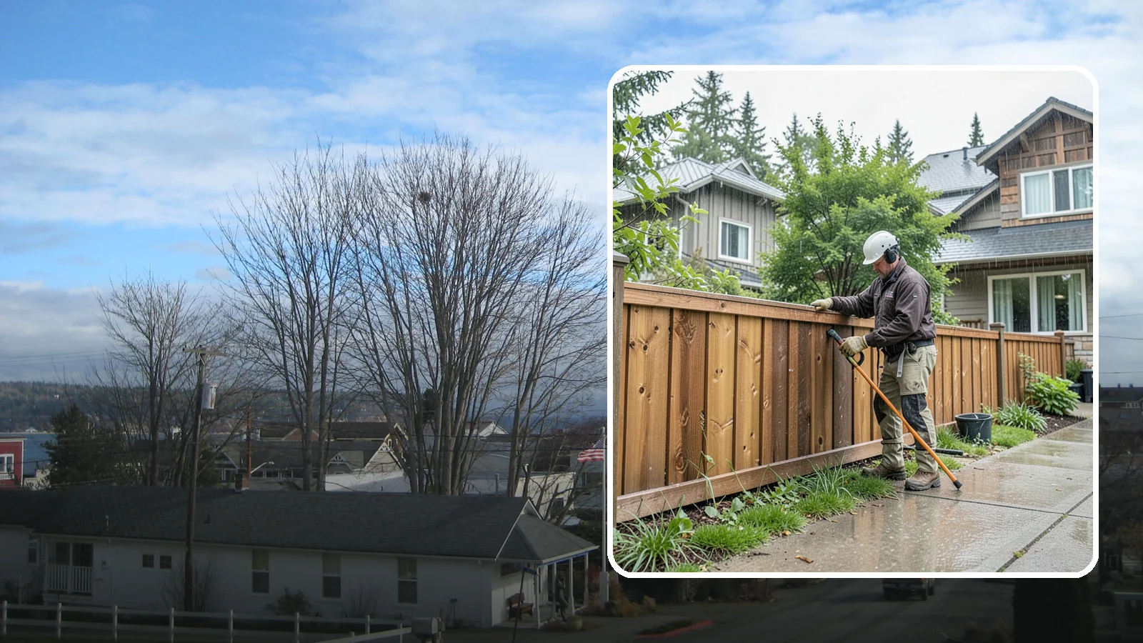 Fence Repair in Langley, Island County, WA - Reliable fence repair that restores leaning, damaged, or storm-worn fencing to solid, secure condition.