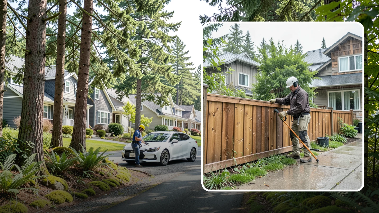 Fence Repair in Normandy Park, King County, WA - Reliable fence repair that restores leaning, damaged, or storm-worn fencing to solid, secure condition.