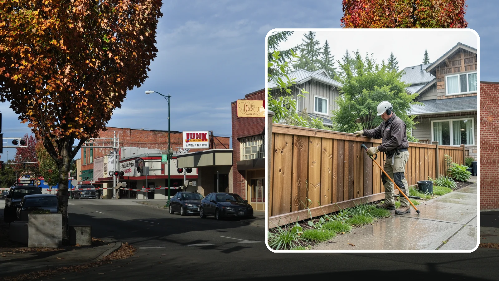 Fence Repair in Puyallup, Pierce County, WA - Reliable fence repair that restores leaning, damaged, or storm-worn fencing to solid, secure condition.