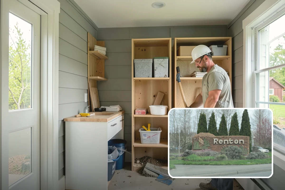 Fence Repair in Renton, King County, WA - Restores leaning and damaged sections