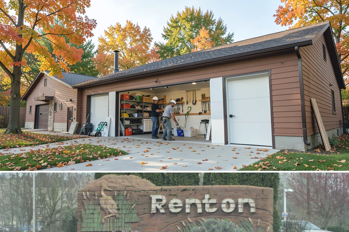 Fence Repair in Renton, King County, WA - Repairs are best made in drier weather so reset posts can cure in stable ground.