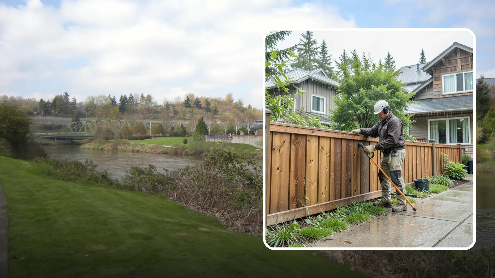 Fence Repair in Tukwila, King County, WA - Reliable fence repair that restores leaning, damaged, or storm-worn fencing to solid, secure condition.