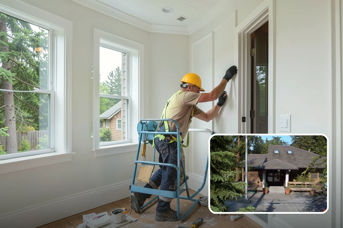 Fence Repair in Yarrow Point, King County, WA - Restores leaning and damaged sections
