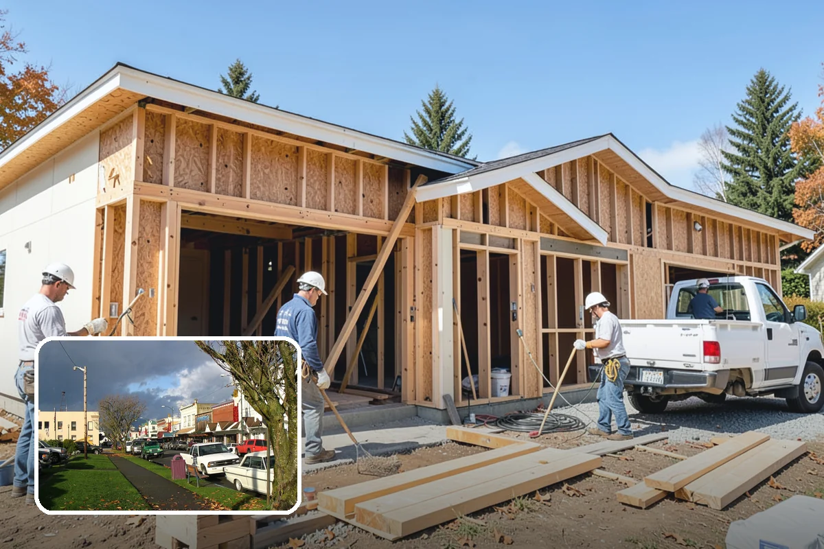 Fence Replacement in Arlington, Snohomish County, WA - Replaces failing fencing completely