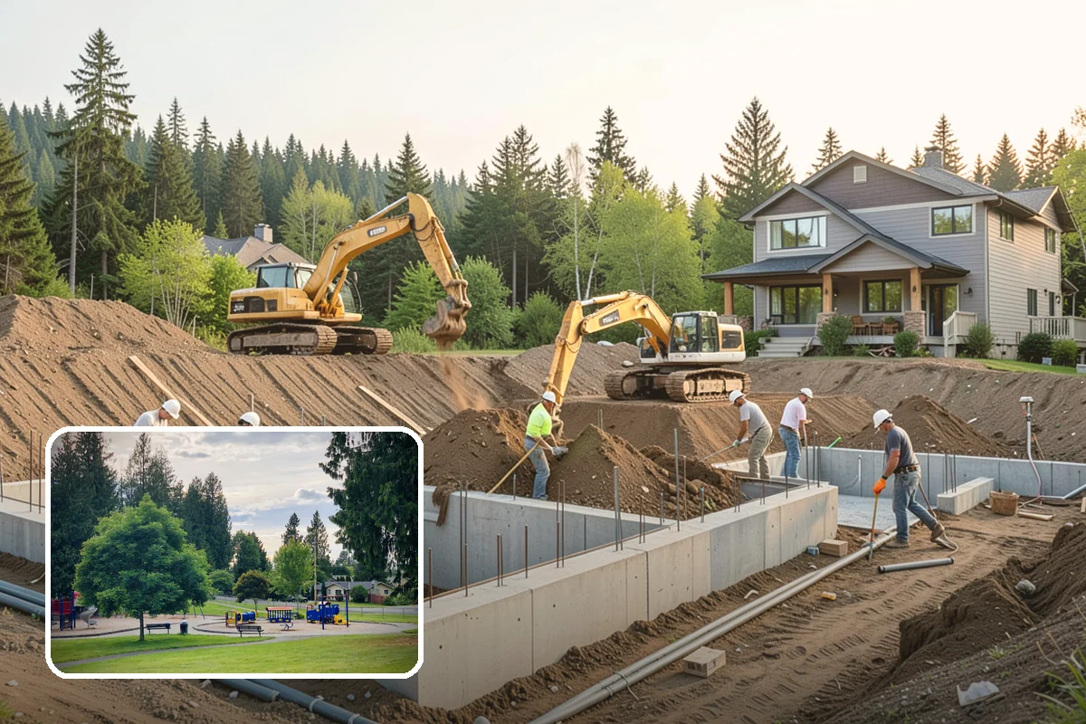 Fence Replacement in Bonney Lake, Pierce County, WA - Replaces failing fencing completely