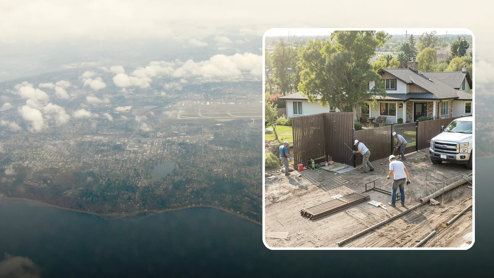 Fence Replacement in Burien, King County, WA - Full fence replacement that swaps aging, failing fencing for a durable new barrier built to last.