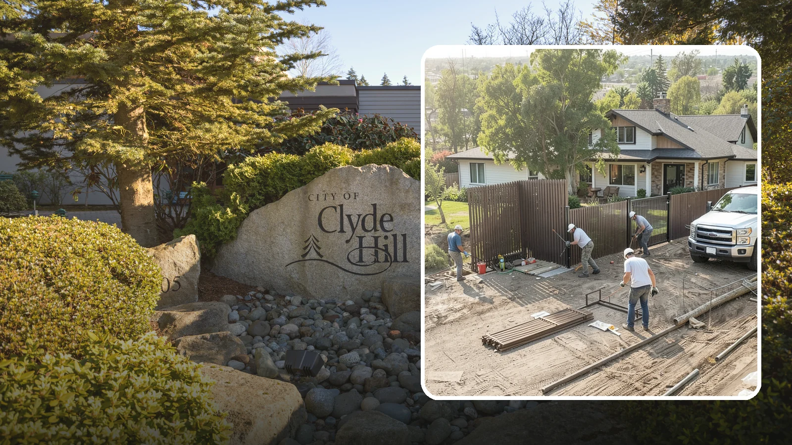 Fence Replacement in Clyde Hill, King County, WA - Full fence replacement that swaps aging, failing fencing for a durable new barrier built to last.