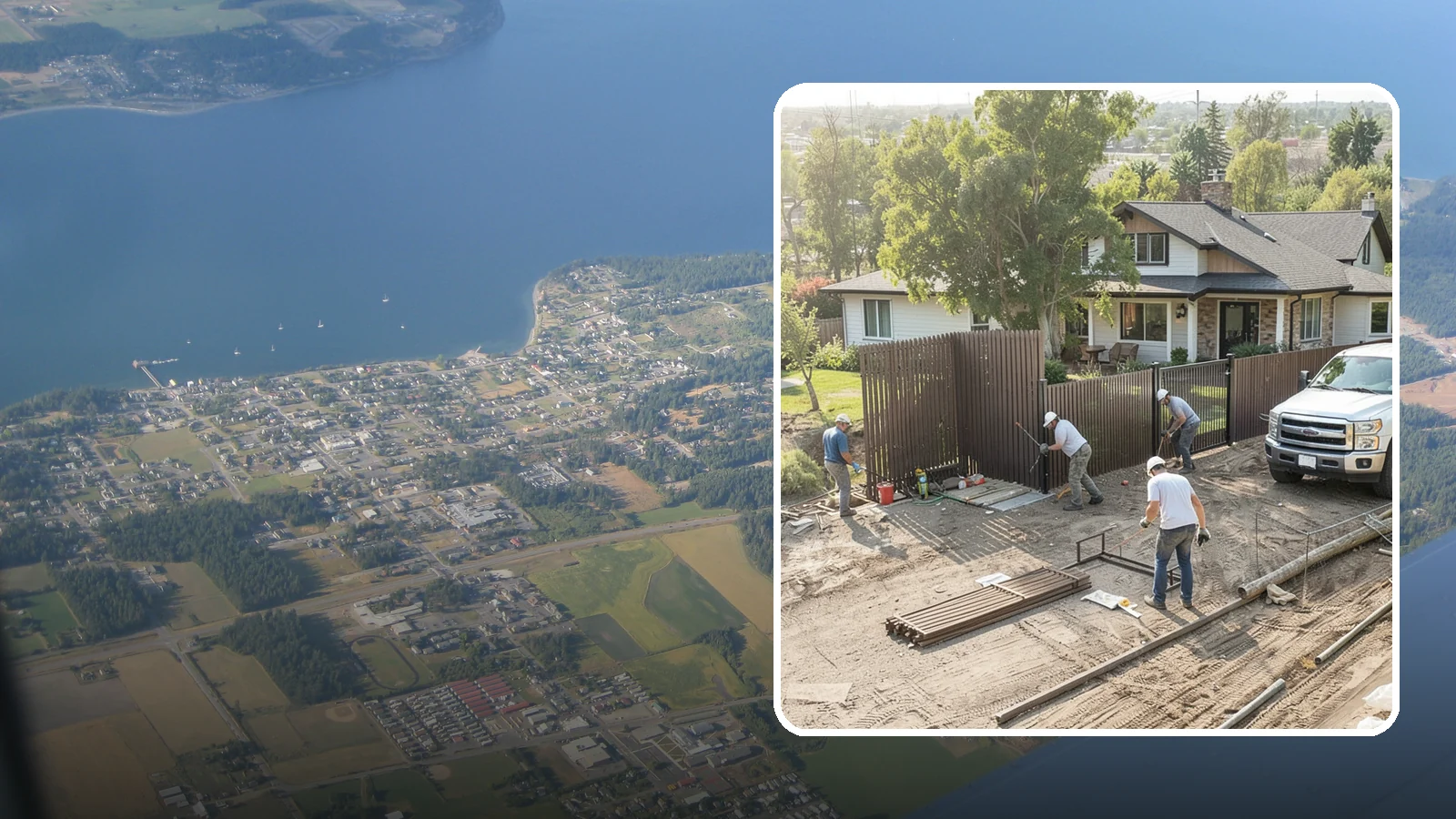 Fence Replacement in Coupeville, Island County, WA - Full fence replacement that swaps aging, failing fencing for a durable new barrier built to last.