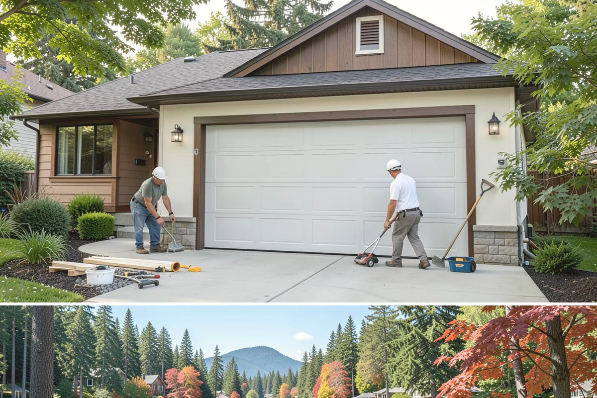 Fence Replacement in Covington, King County, WA - Summer replacement lets new footings cure before winter tests the fence.