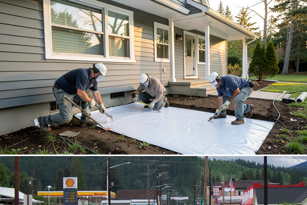 Fence Replacement in Granite Falls, Snohomish County, WA - Summer replacement lets new footings cure before winter tests the fence.