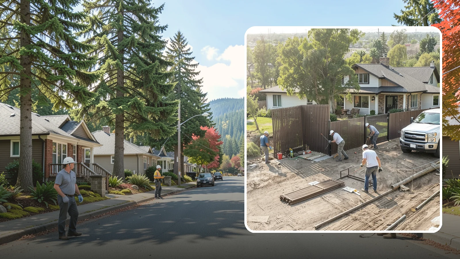 Fence Replacement in Hunts Point, King County, WA - Full fence replacement that swaps aging, failing fencing for a durable new barrier built to last.