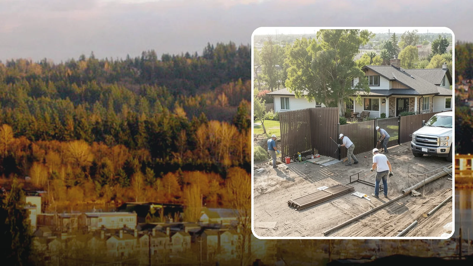 Fence Replacement in Kenmore, King County, WA - Full fence replacement that swaps aging, failing fencing for a durable new barrier built to last.