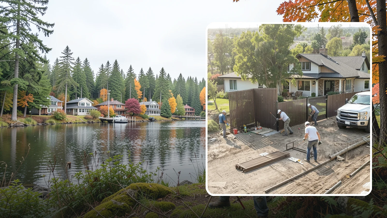 Fence Replacement in La Conner, Skagit County, WA - Full fence replacement that swaps aging, failing fencing for a durable new barrier built to last.