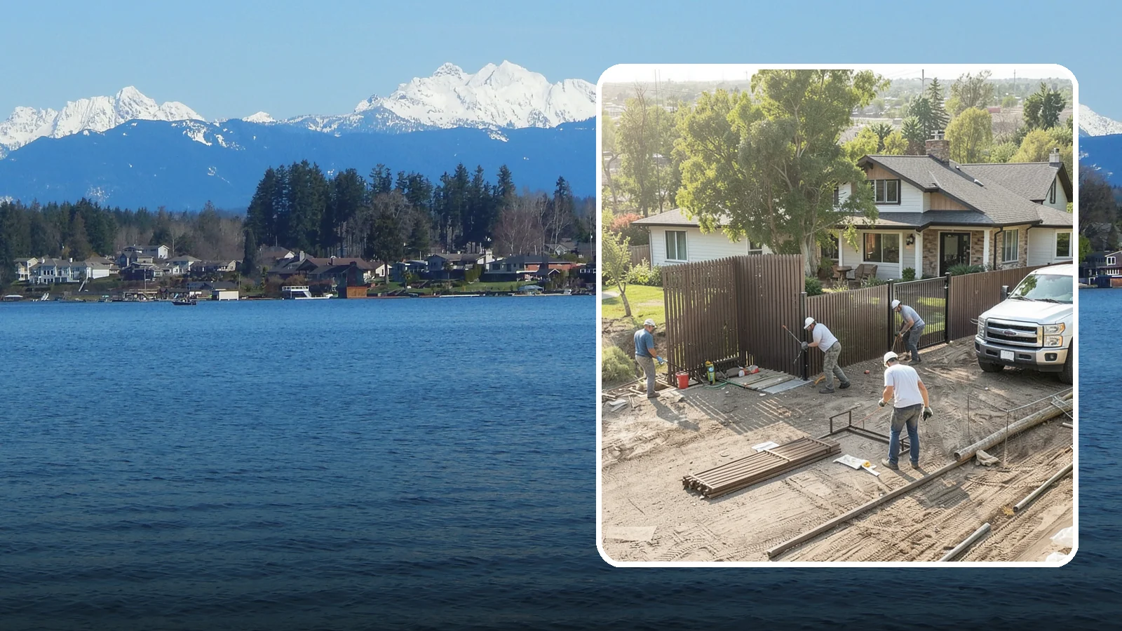Fence Replacement in Lake Stevens, Snohomish County, WA - Full fence replacement that swaps aging, failing fencing for a durable new barrier built to last.