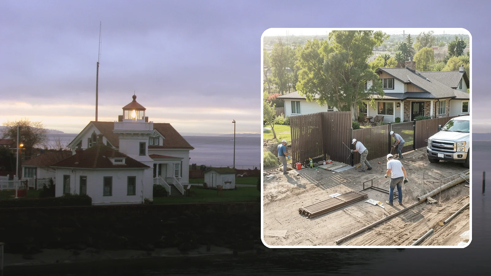 Fence Replacement in Mukilteo, Snohomish County, WA - Full fence replacement that swaps aging, failing fencing for a durable new barrier built to last.